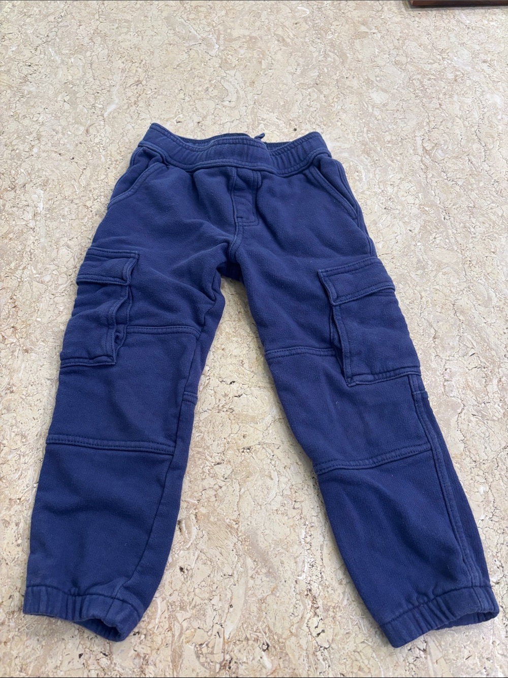 Tea Collection Navy Cargo Joggers for Kids